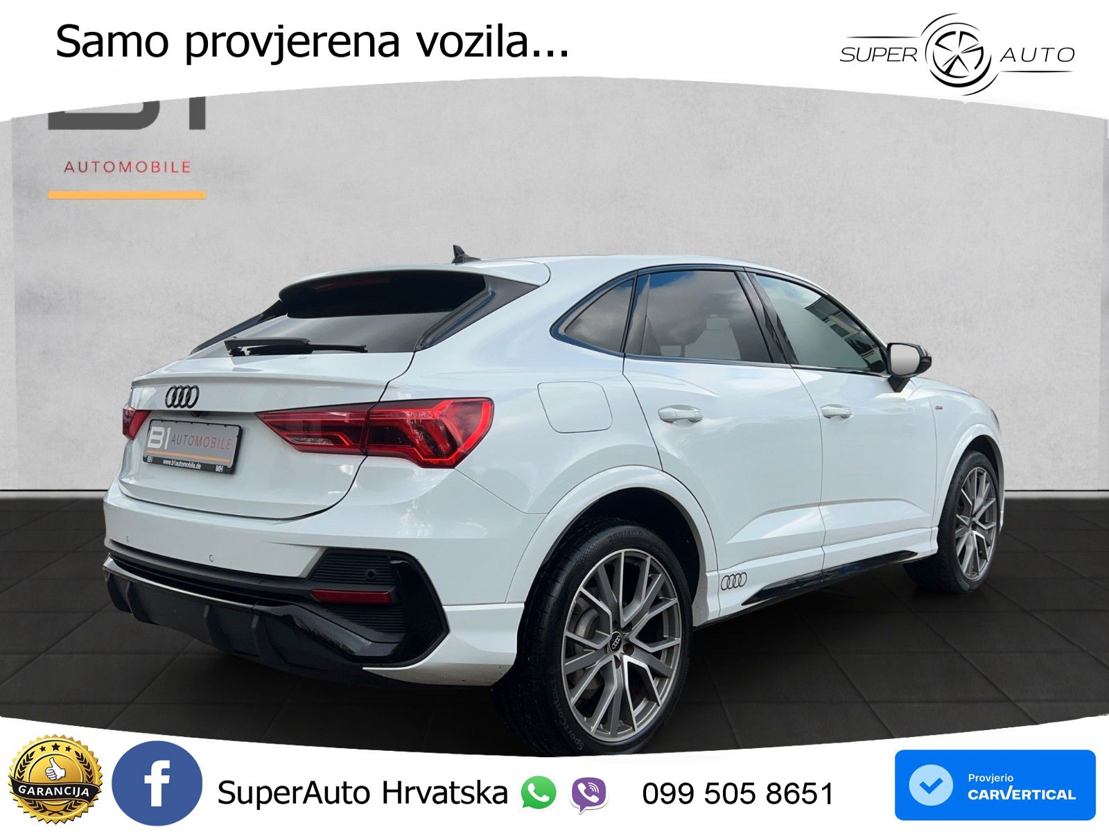 Audi Q3 Sportback 35 TDI (150 KS) S tronic S line