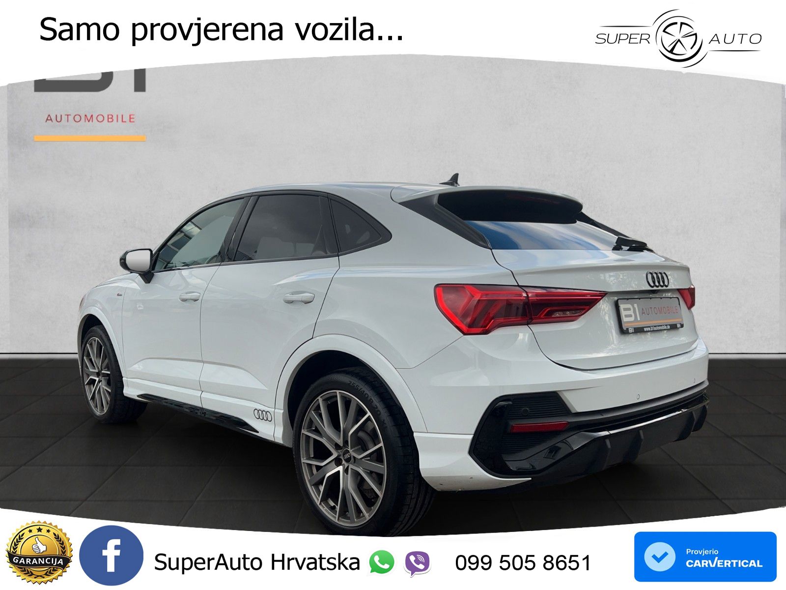Audi Q3 Sportback 35 TDI (150 KS) S tronic S line