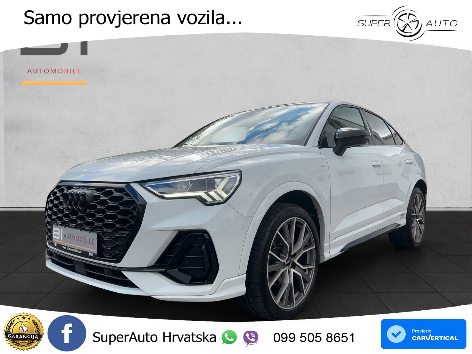 Audi Q3 Sportback 35 TDI (150 KS) S tronic S line