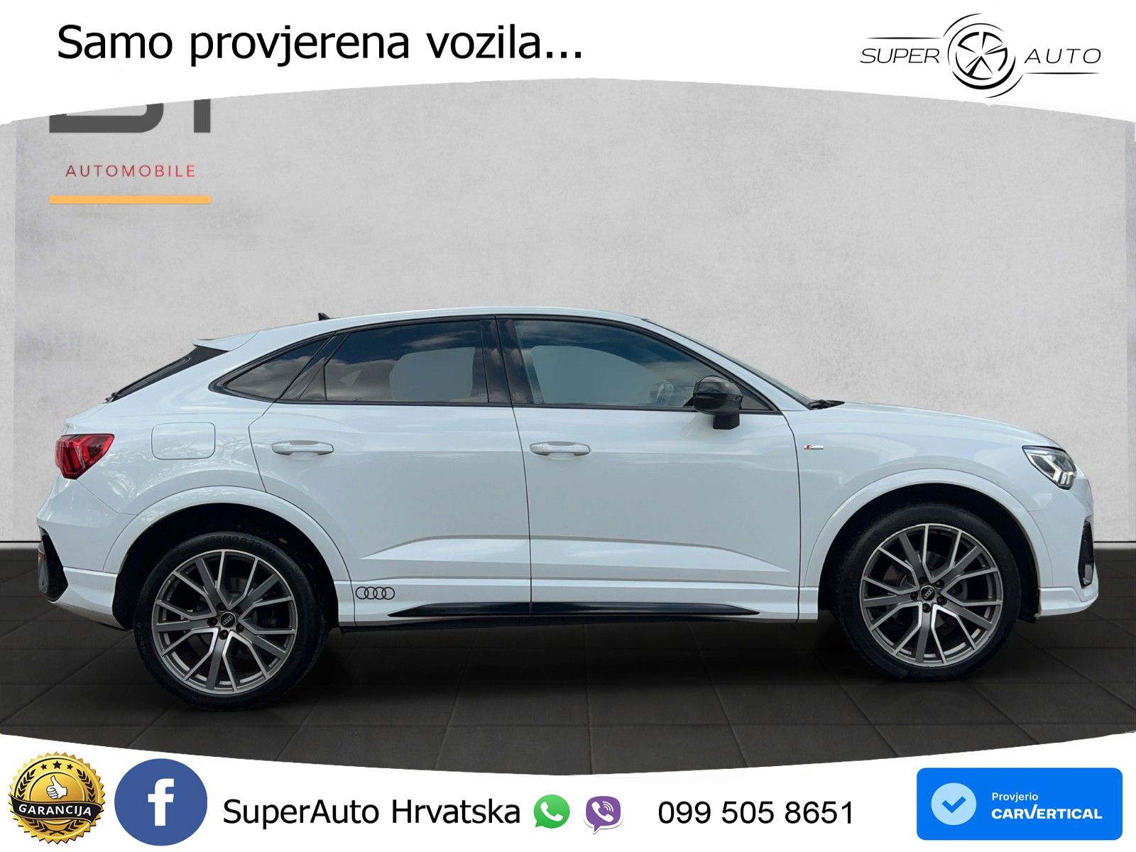 Audi Q3 Sportback 35 TDI (150 KS) S tronic S line
