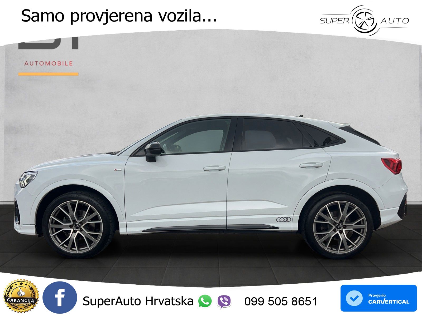 Audi Q3 Sportback 35 TDI (150 KS) S tronic S line