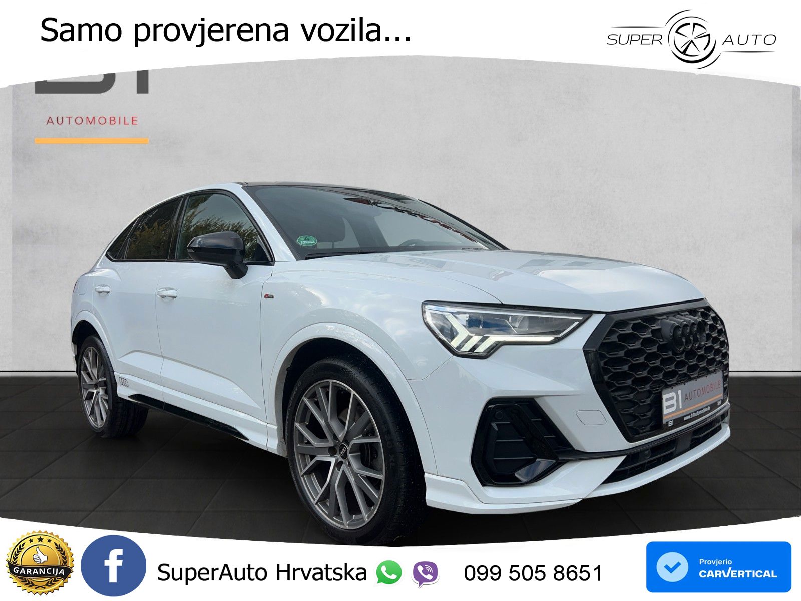 Audi Q3 Sportback 35 TDI (150 KS) S tronic S line