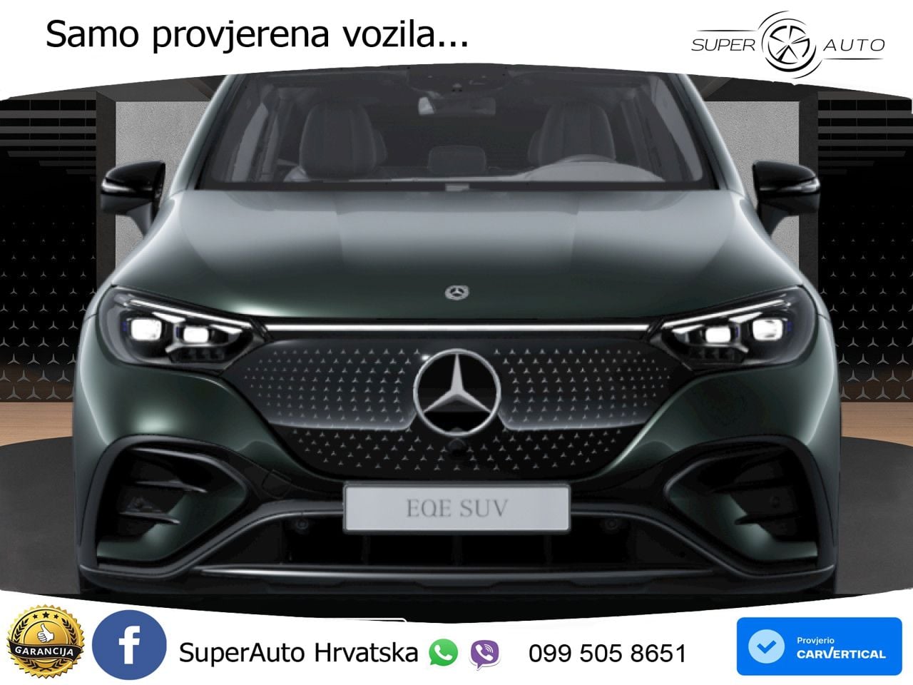 Mercedes EQE SUV 500 100 kWh (408 KS) 4MATIC AMG LED+GR SJED+ACC