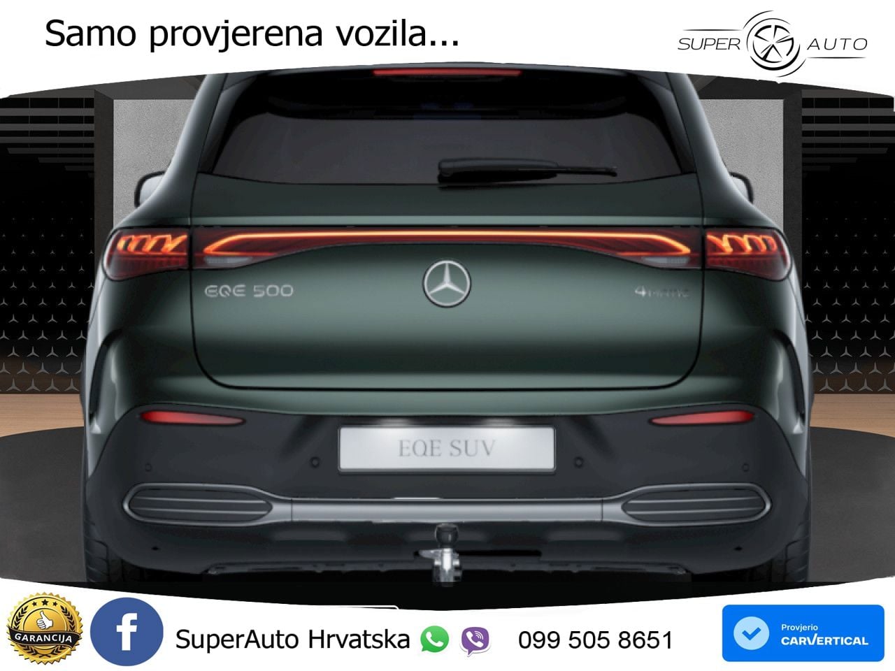 Mercedes EQE SUV 500 100 kWh (408 KS) 4MATIC AMG LED+GR SJED+ACC