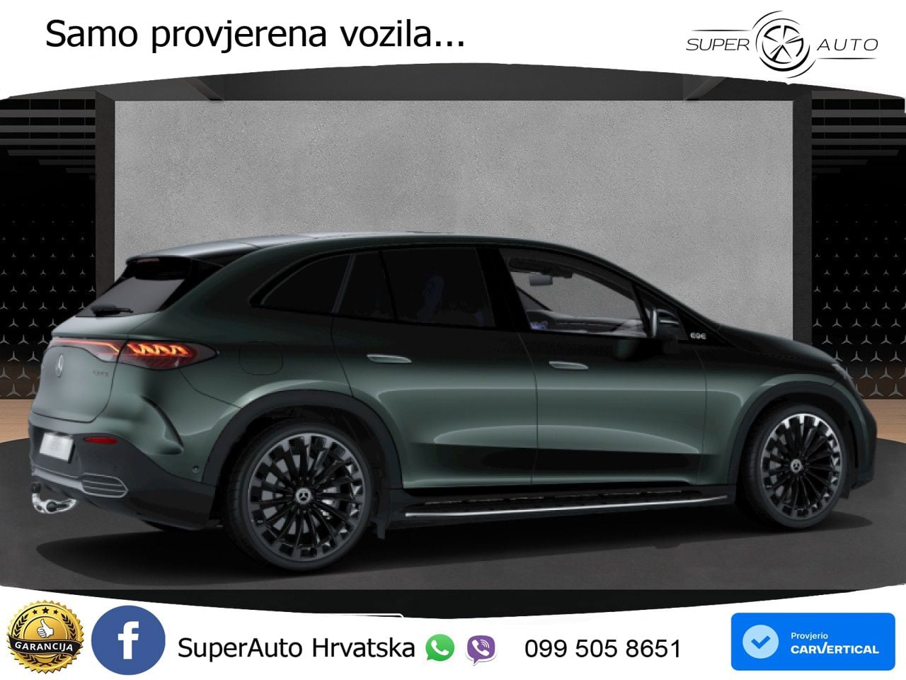 Mercedes EQE SUV 500 100 kWh (408 KS) 4MATIC AMG LED+GR SJED+ACC