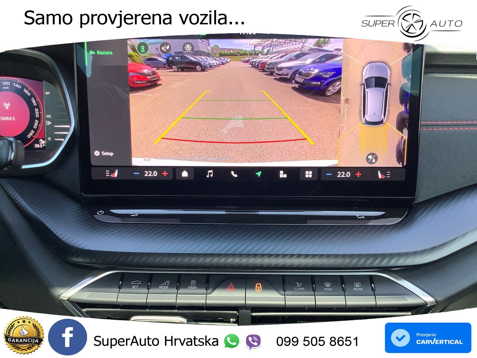 Škoda Octavia Combi RS 2.0 TSI (265 KS) DSG LED+GR SJED+ACC
