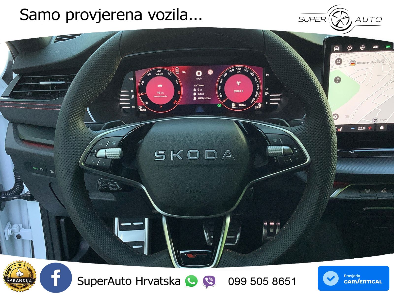 Škoda Octavia Combi RS 2.0 TSI (265 KS) DSG LED+GR SJED+ACC