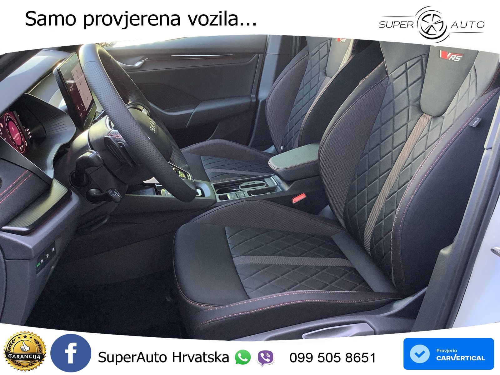 Škoda Octavia Combi RS 2.0 TSI (265 KS) DSG LED+GR SJED+ACC