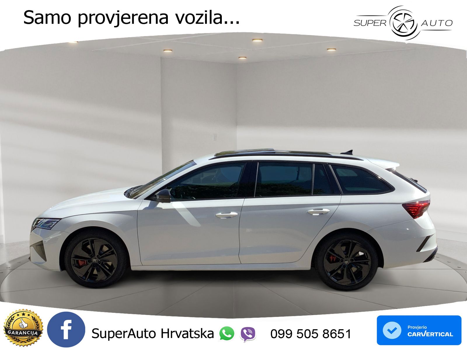 Škoda Octavia Combi RS 2.0 TSI (265 KS) DSG LED+GR SJED+ACC