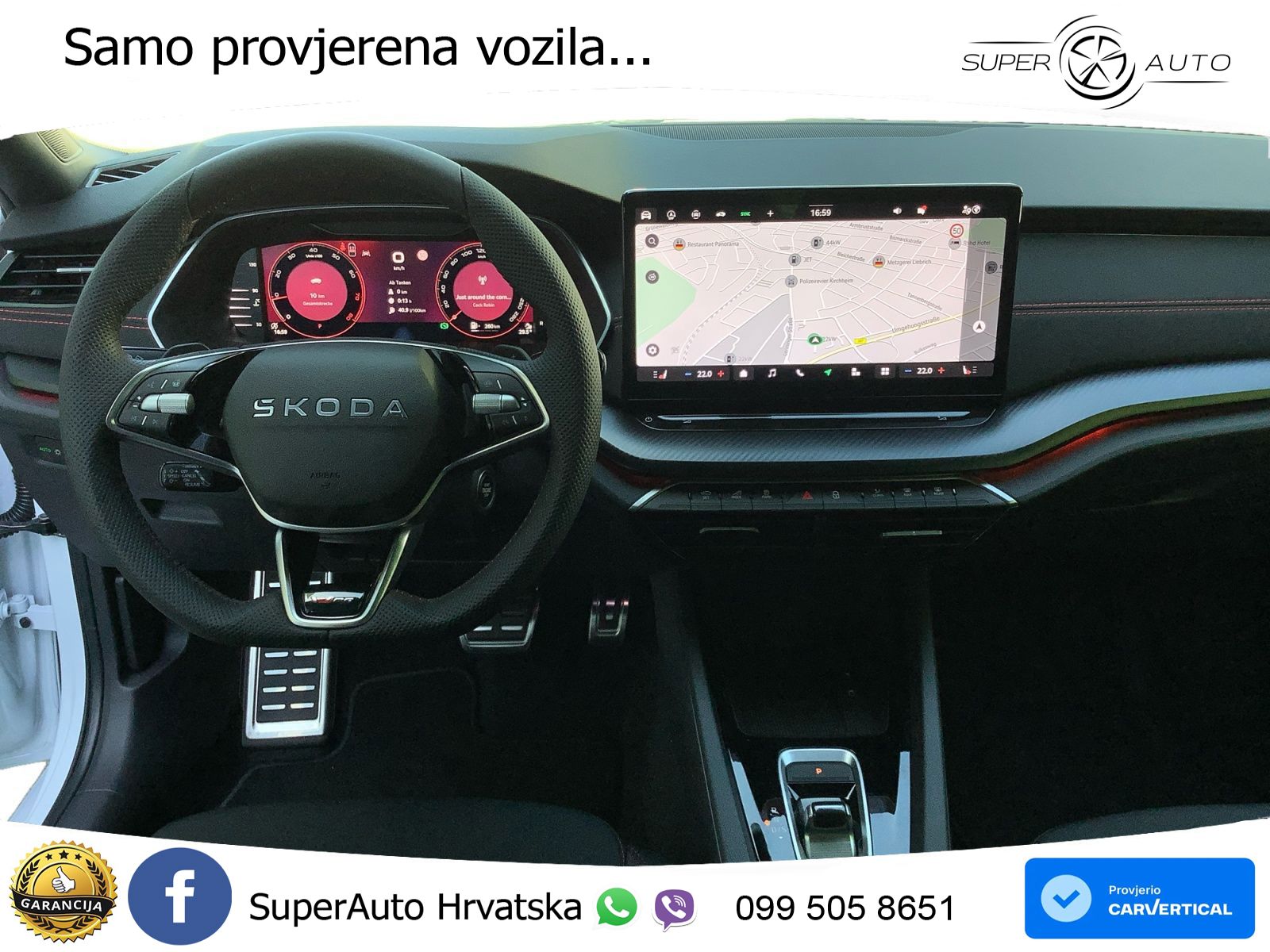 Škoda Octavia Combi RS 2.0 TSI (265 KS) DSG LED+GR SJED+ACC