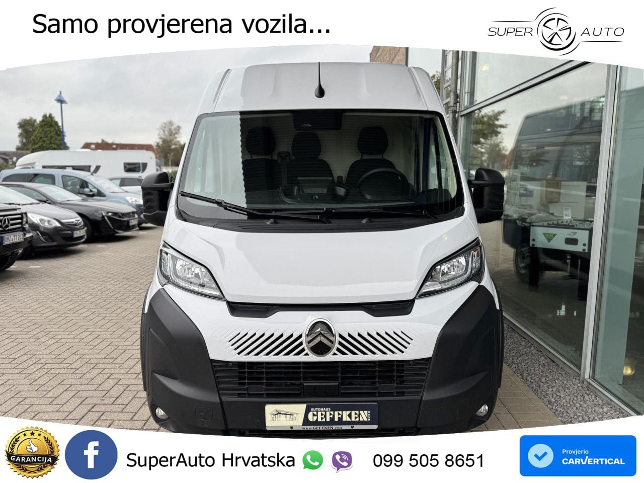 Citroën Jumper 2.2 BlueHDi 180 L3H2 Heavy, Carplay! 179 KS