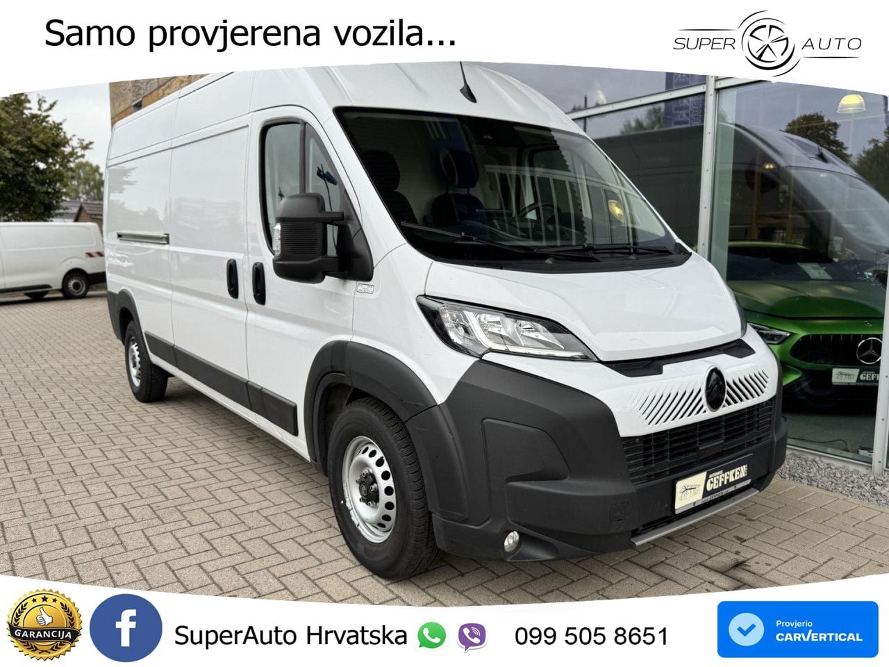 Citroën Jumper 2.2 BlueHDi 180 L3H2 Heavy, Carplay! 179 KS