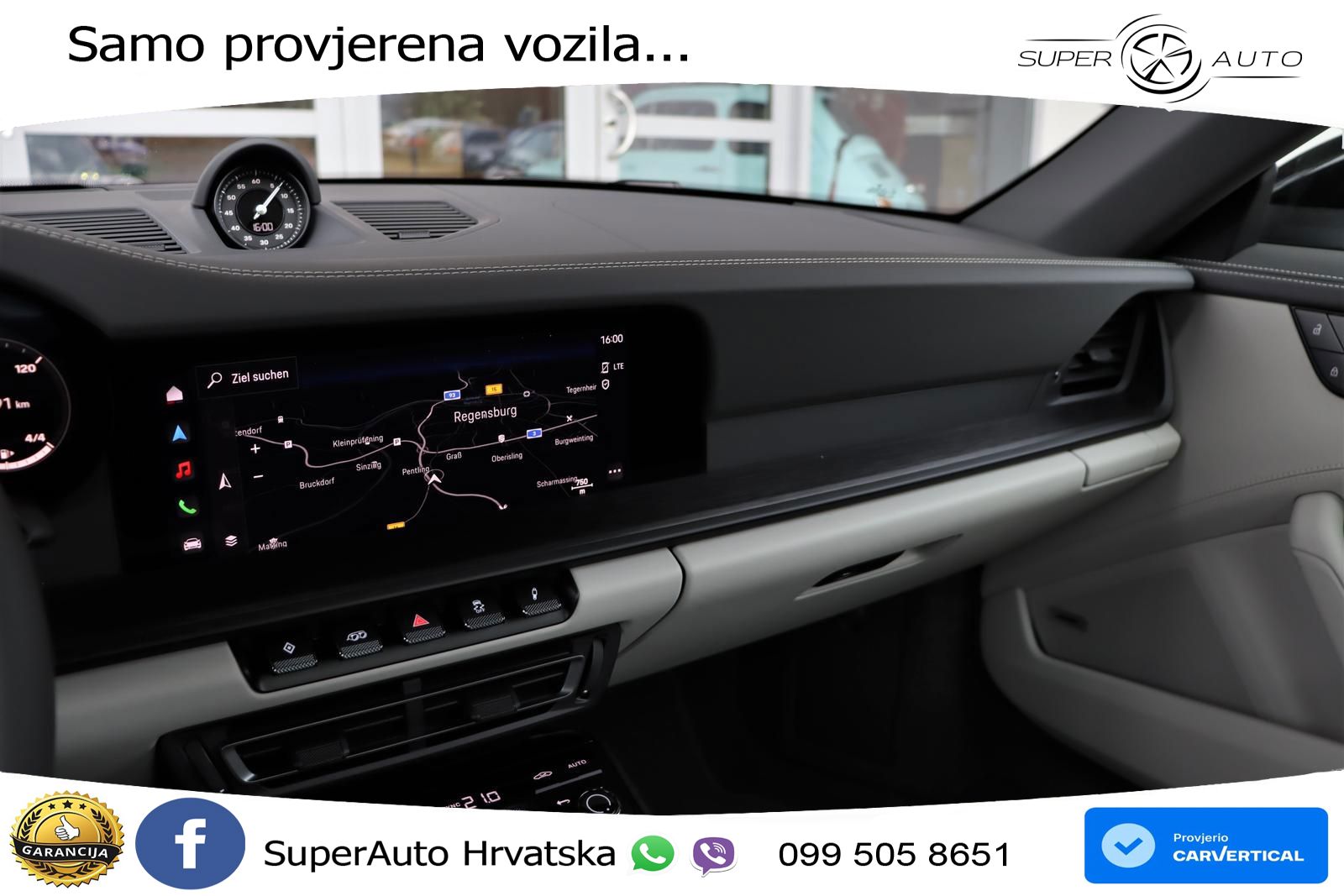 Porsche 911 Targa 4 GTS 3.0 (480 KS) PDK LED+GR SJED+ACC