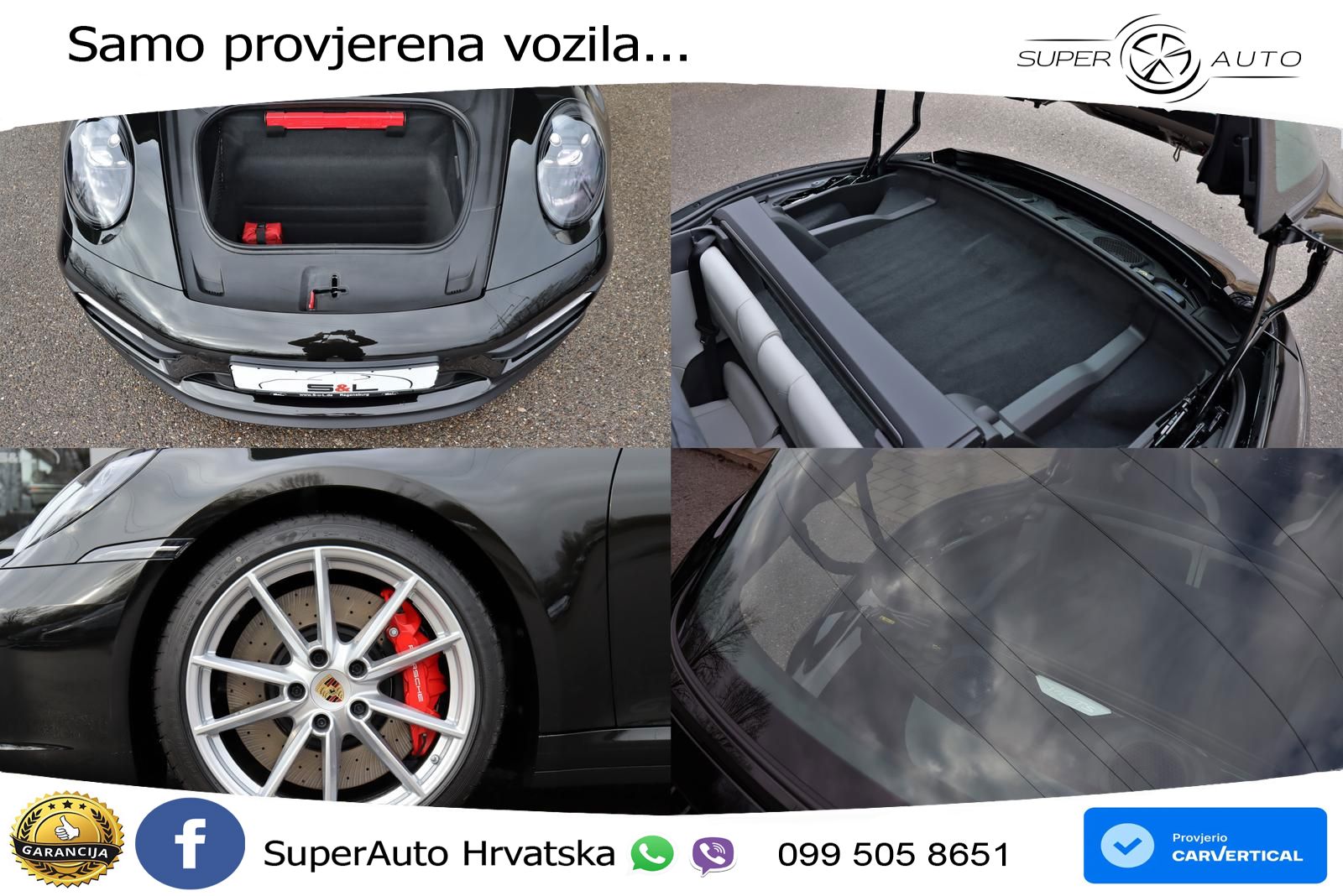 Porsche 911 Targa 4 GTS 3.0 (480 KS) PDK LED+GR SJED+ACC