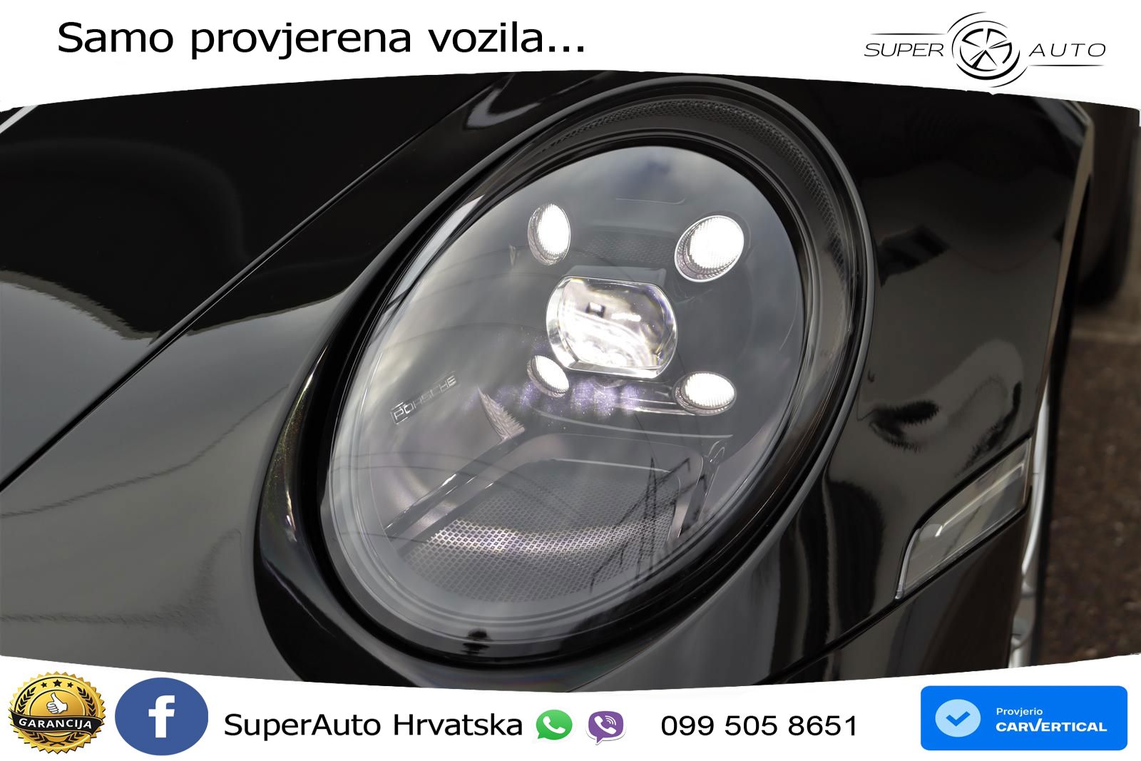 Porsche 911 Targa 4 GTS 3.0 (480 KS) PDK LED+GR SJED+ACC