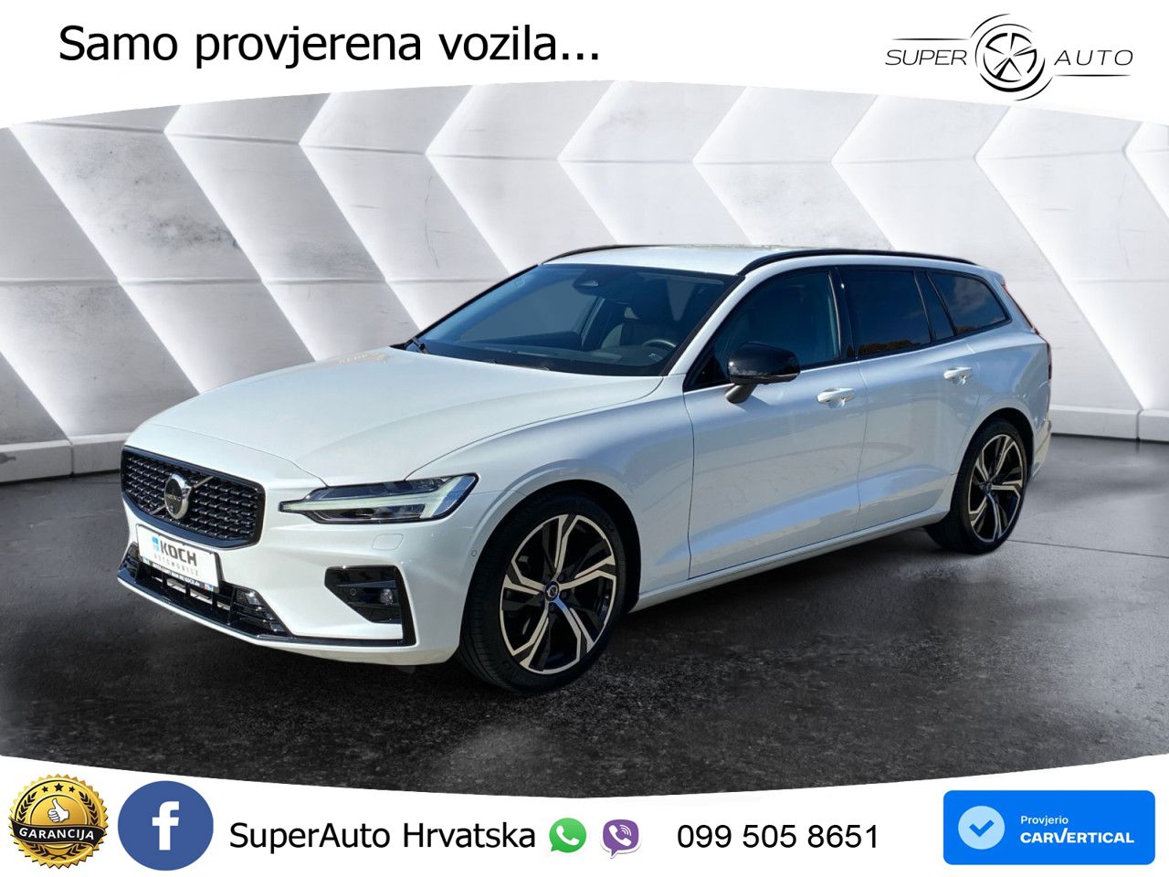 Volvo V60 2.0 B4 Benzin DCT LED+GR SJED+ACC