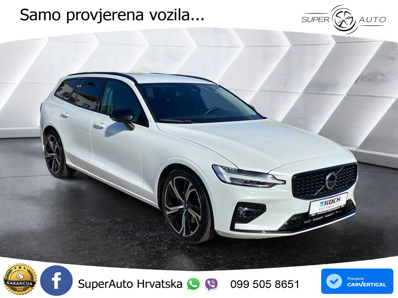 Volvo V60 2.0 B4 Benzin DCT LED+GR SJED+ACC