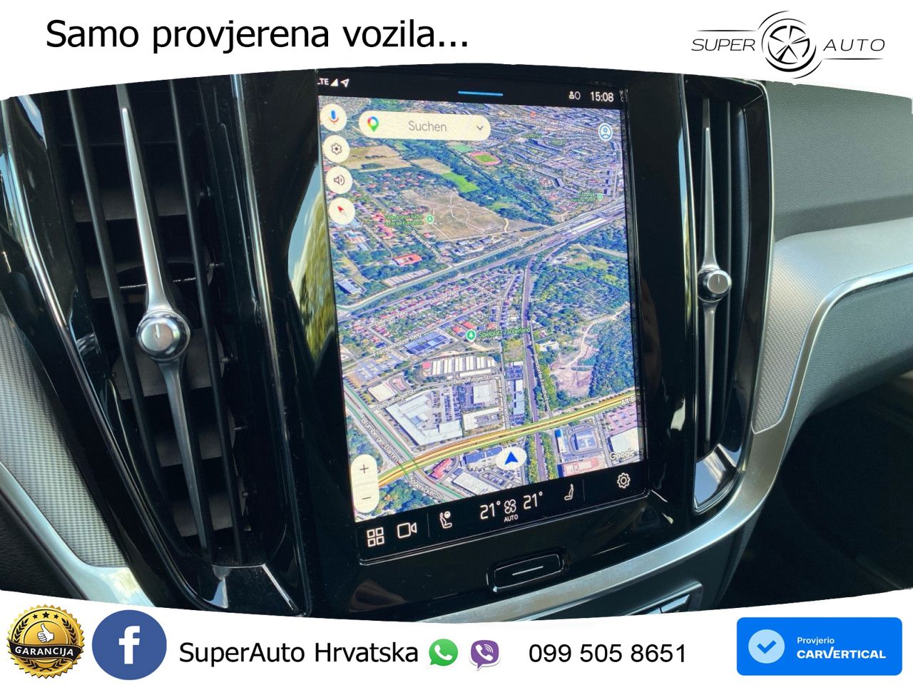 Volvo V60 2.0 B4 Benzin DCT LED+GR SJED+ACC