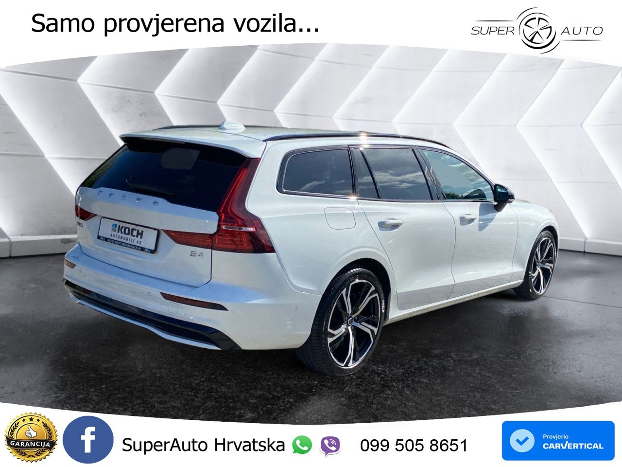 Volvo V60 2.0 B4 Benzin DCT LED+GR SJED+ACC