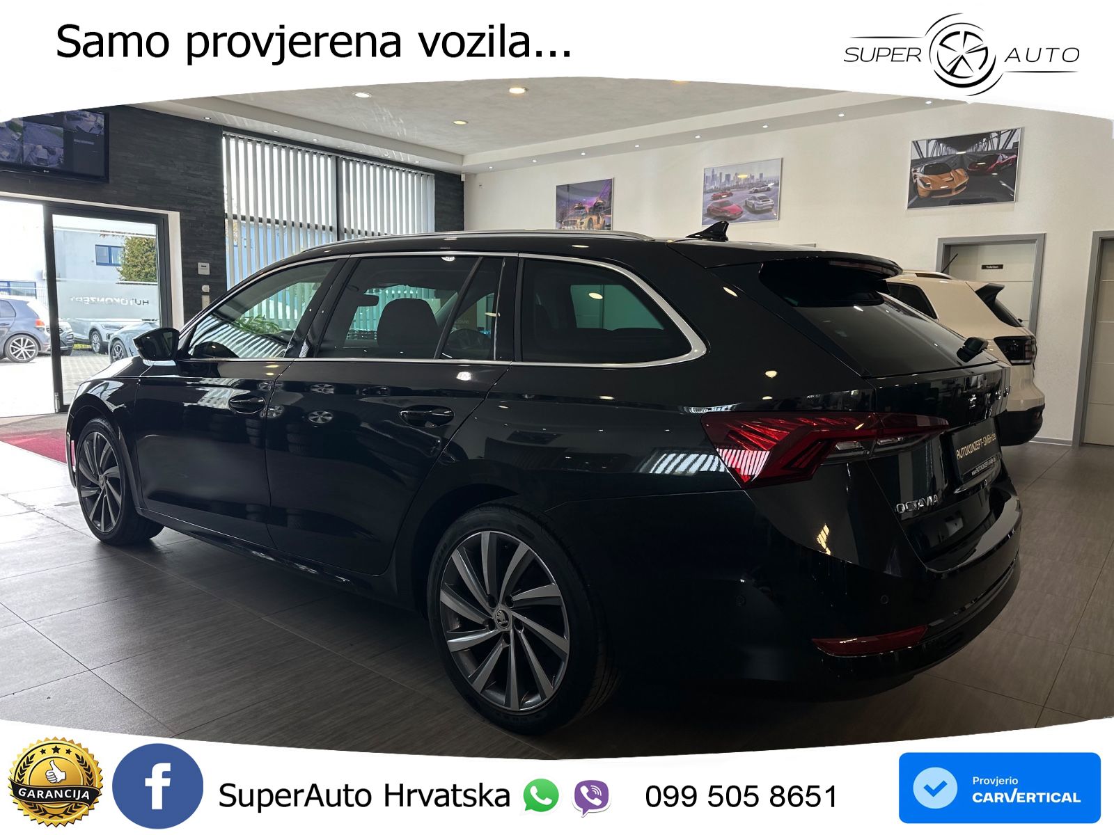 Škoda Octavia Combi 2.0 TDI (150 KS) DSG LED+GR SJED+ACC