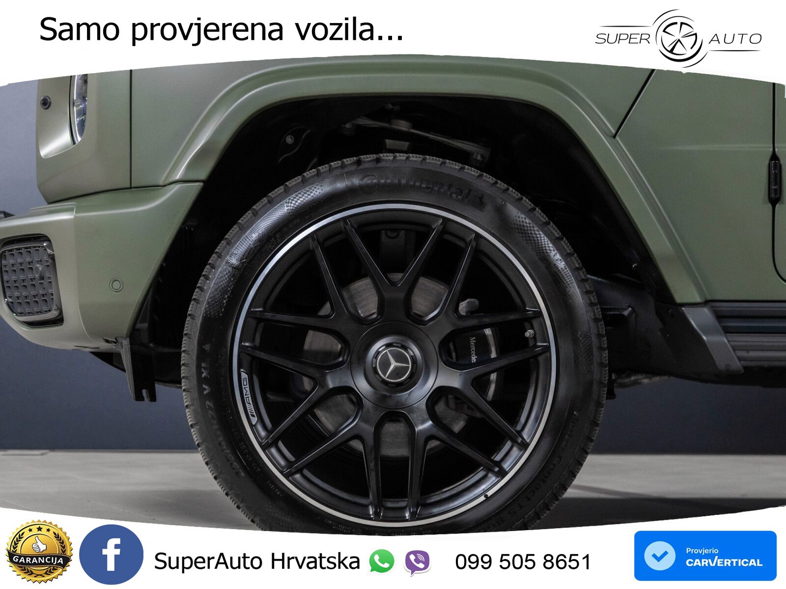 Mercedes G 450d Long (367 KS) 4MATIC 9G-TRONIC AMG LED+GR SJED+ACC