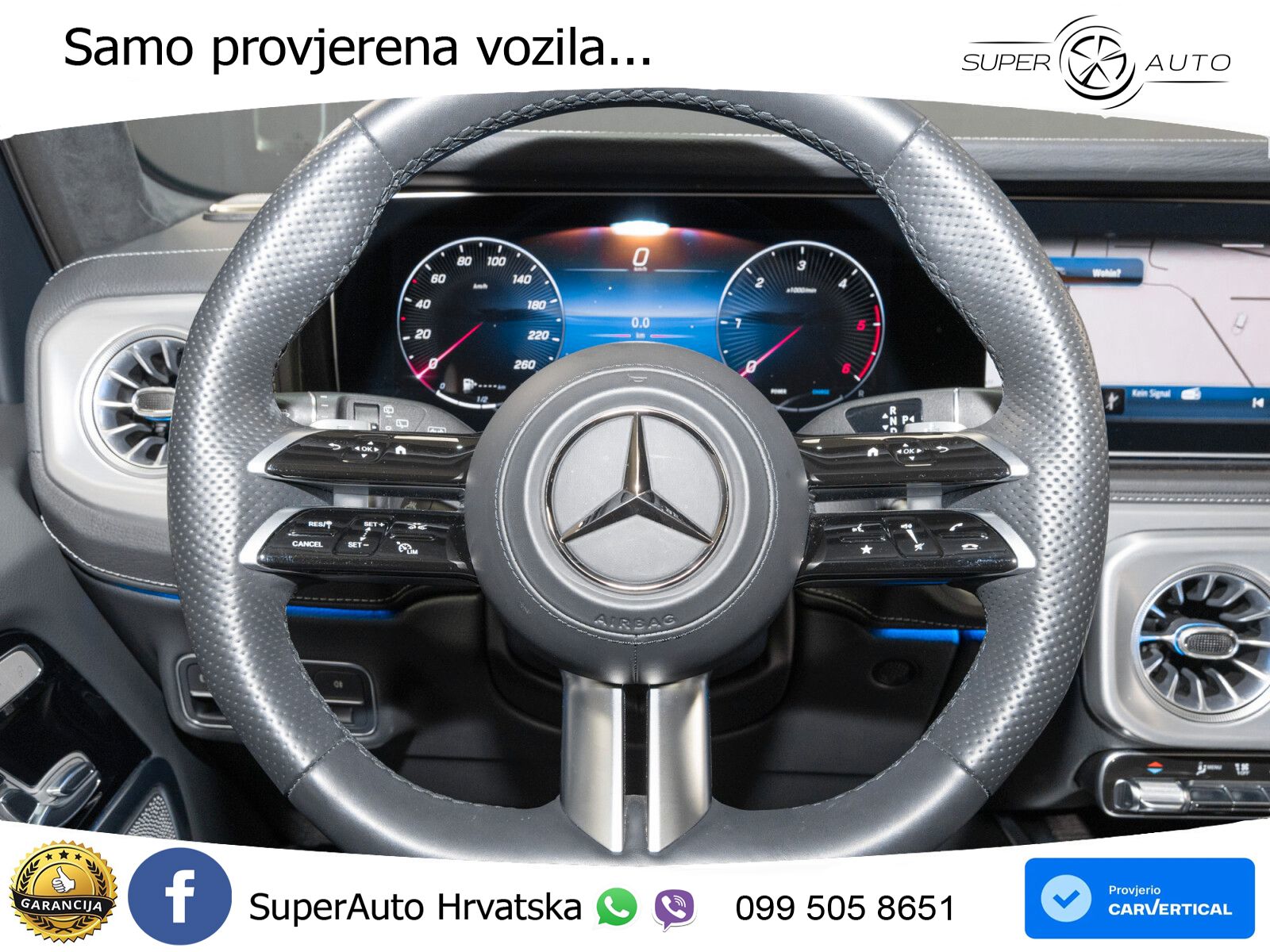 Mercedes G 450d Long (367 KS) 4MATIC 9G-TRONIC AMG LED+GR SJED+ACC