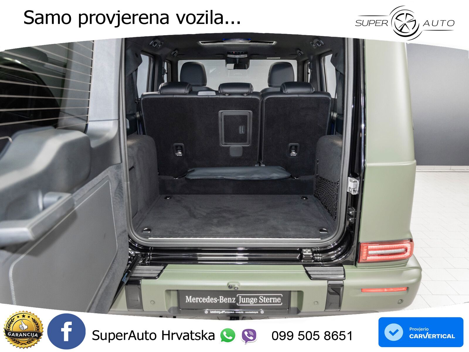 Mercedes G 450d Long (367 KS) 4MATIC 9G-TRONIC AMG LED+GR SJED+ACC