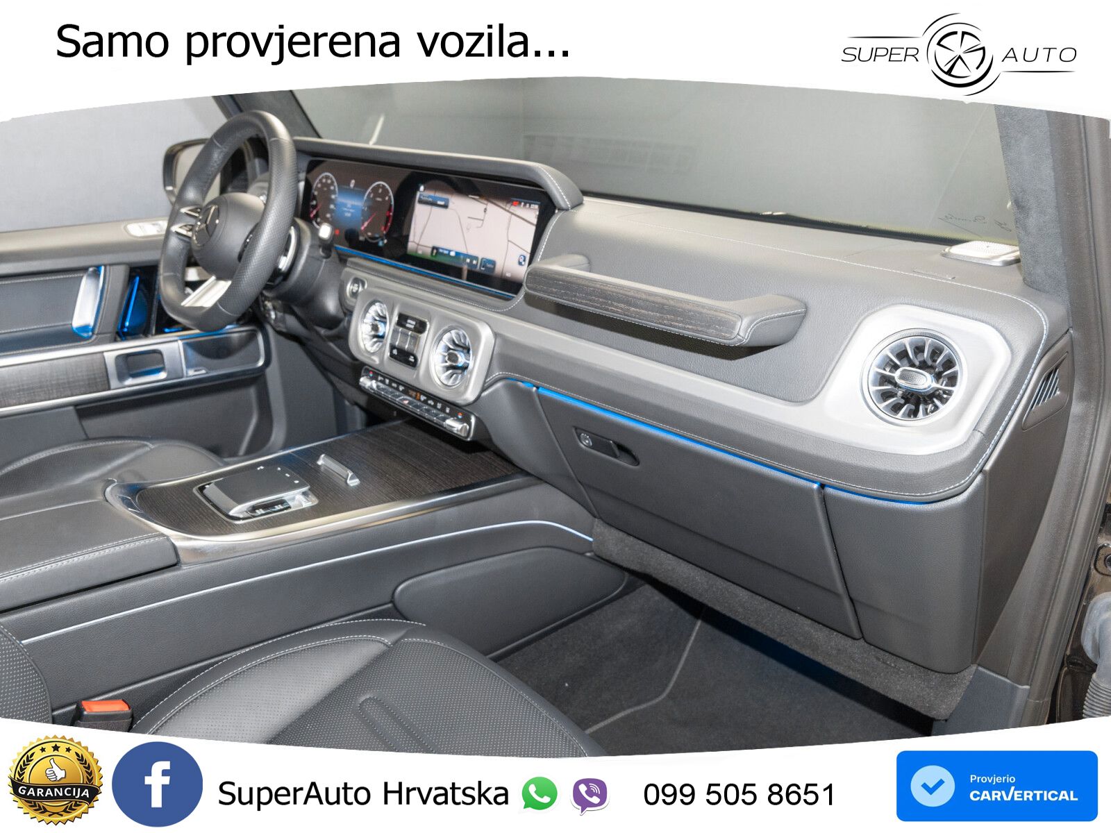Mercedes G 450d Long (367 KS) 4MATIC 9G-TRONIC AMG LED+GR SJED+ACC