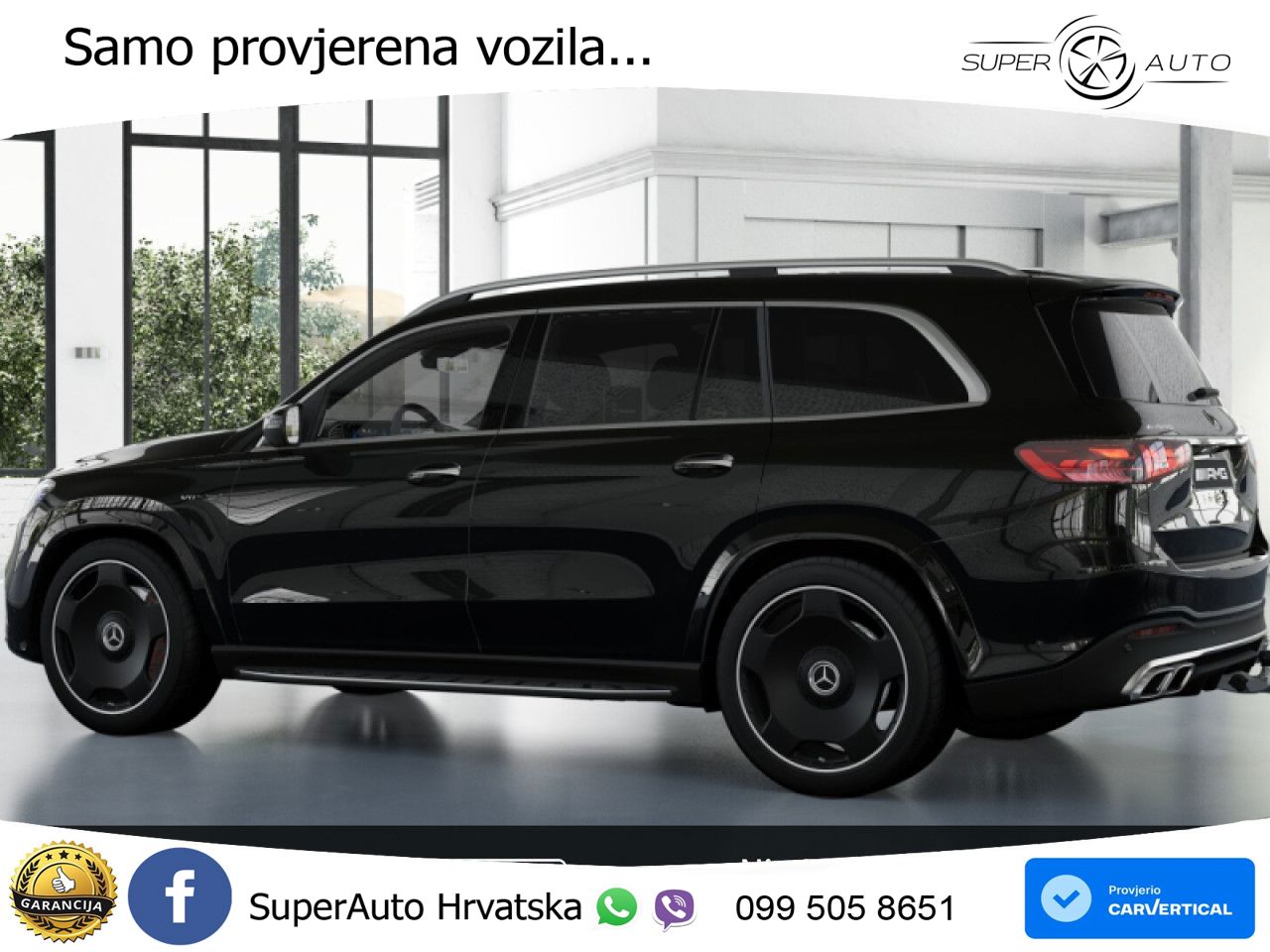 Mercedes-Benz GLS AMG GLS 63 V8 EQ Boost 4MATIC+ AMG SPEEDSHIFT TCT 9G LED+GR SJED+ACC