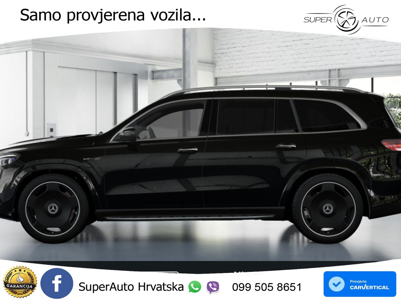 Mercedes-Benz GLS AMG GLS 63 V8 EQ Boost 4MATIC+ AMG SPEEDSHIFT TCT 9G LED+GR SJED+ACC