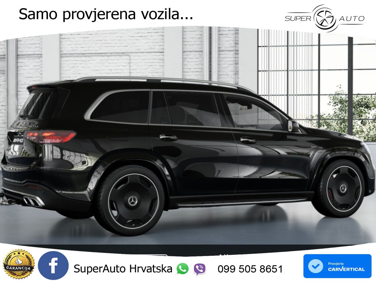 Mercedes-Benz GLS AMG GLS 63 V8 EQ Boost 4MATIC+ AMG SPEEDSHIFT TCT 9G LED+GR SJED+ACC