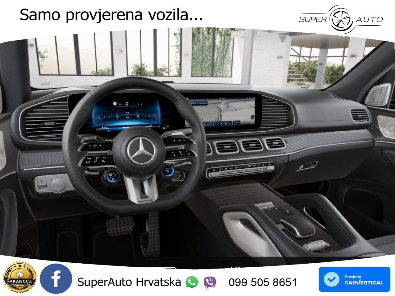Mercedes-Benz GLS AMG GLS 63 V8 EQ Boost 4MATIC+ AMG SPEEDSHIFT TCT 9G LED+GR SJED+ACC