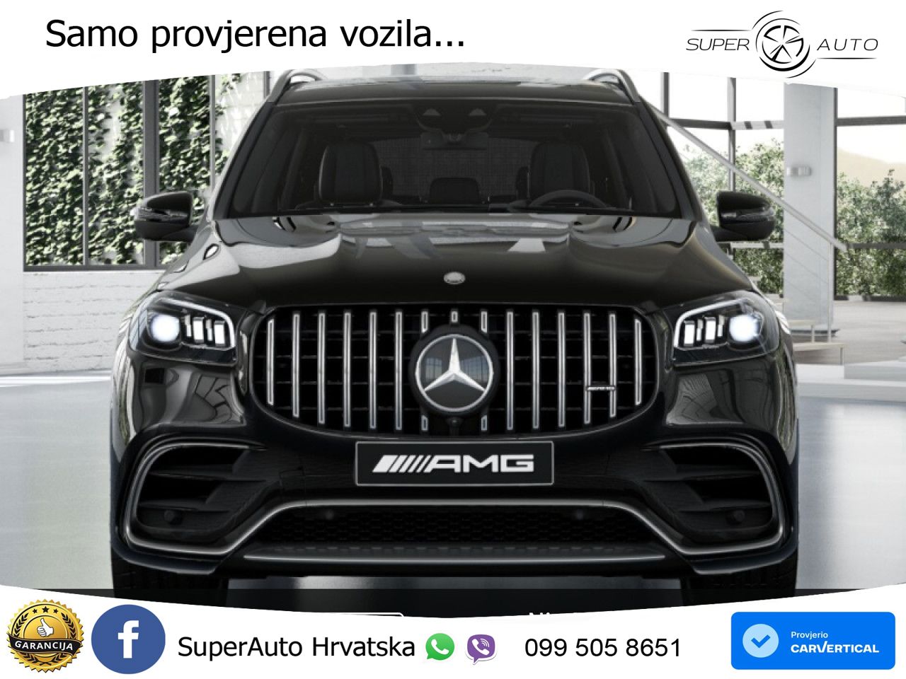 Mercedes-Benz GLS AMG GLS 63 V8 EQ Boost 4MATIC+ AMG SPEEDSHIFT TCT 9G LED+GR SJED+ACC