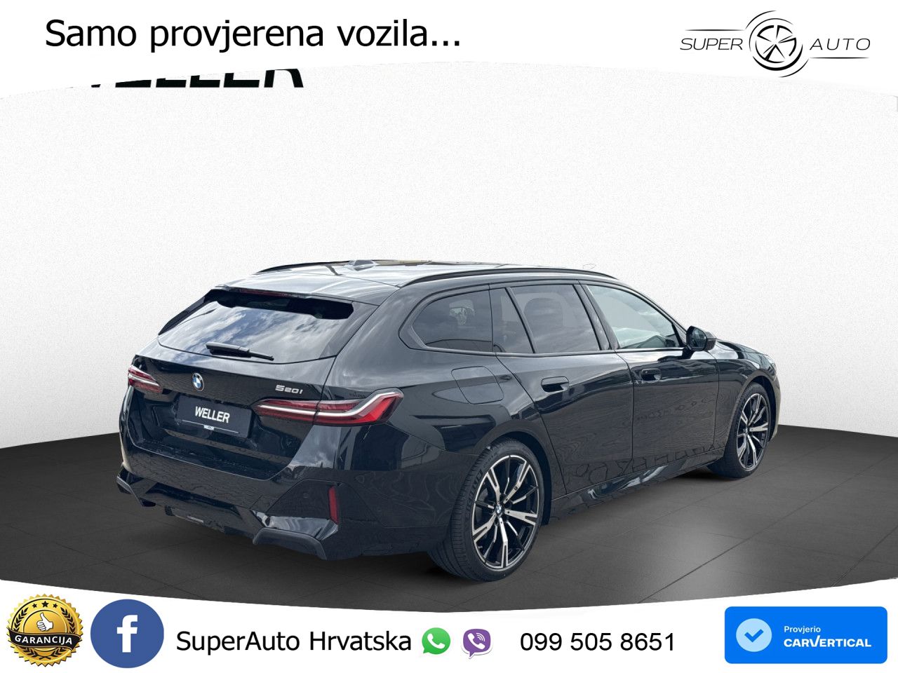 BMW 520i Touring (208 KS) Steptronic M Sport LED+GR SJED+ACC