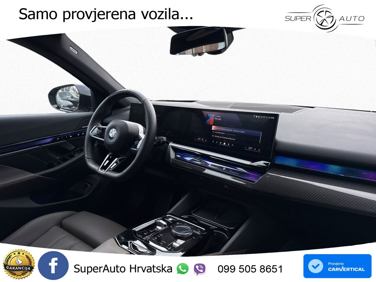 BMW 520i Touring (208 KS) Steptronic M Sport LED+GR SJED+ACC