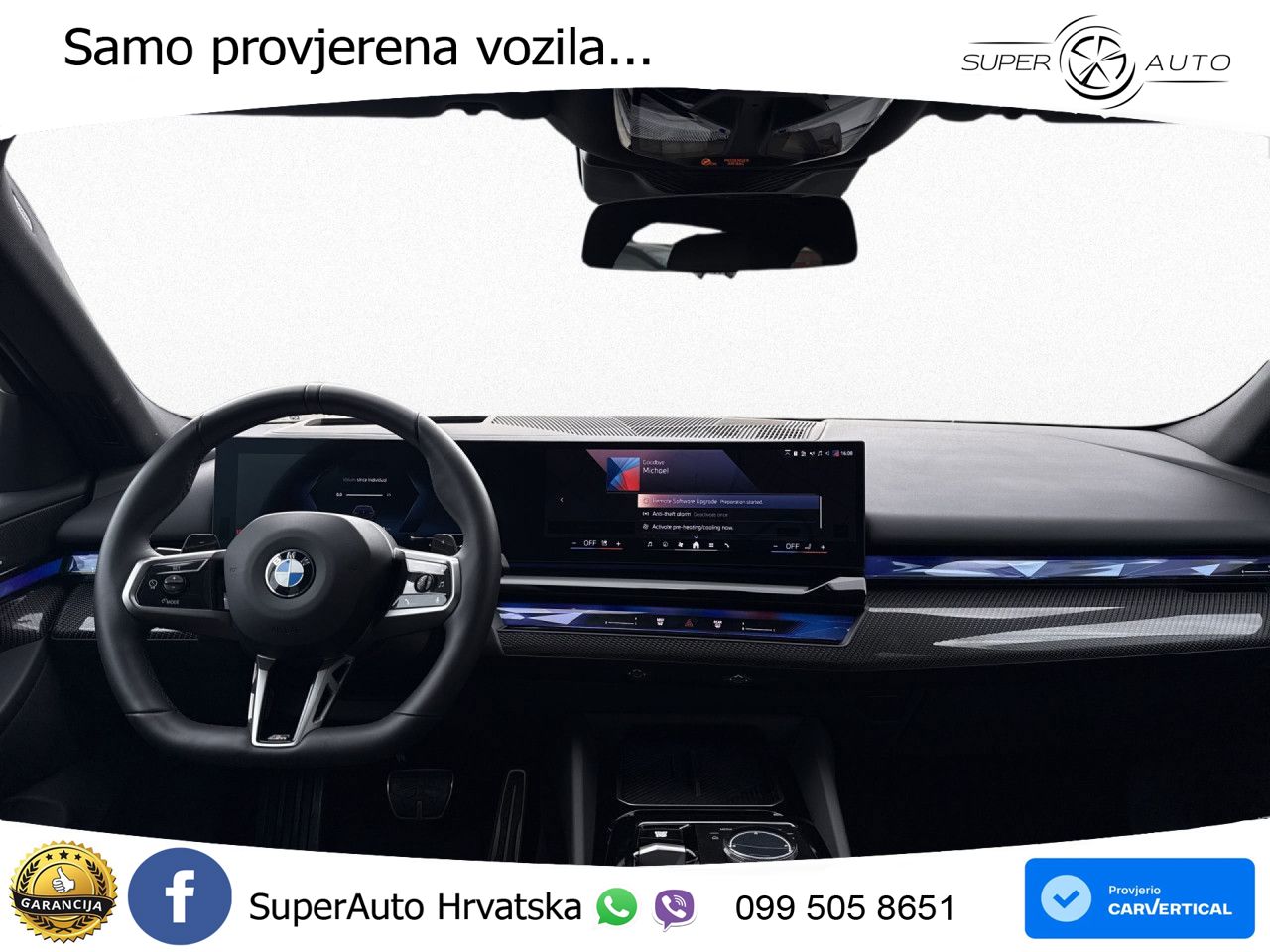 BMW 520i Touring (208 KS) Steptronic M Sport LED+GR SJED+ACC