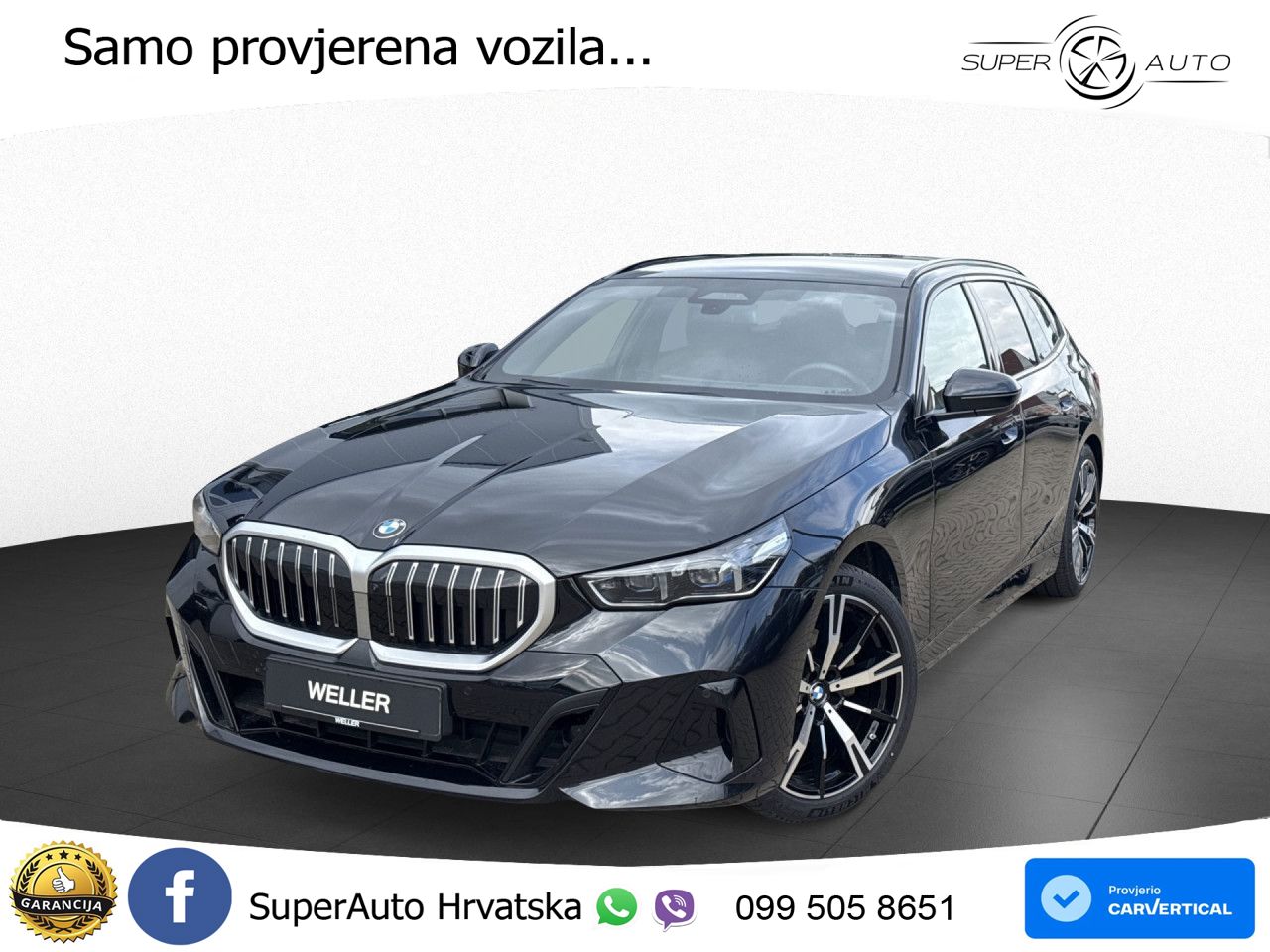 BMW 520i Touring (208 KS) Steptronic M Sport LED+GR SJED+ACC