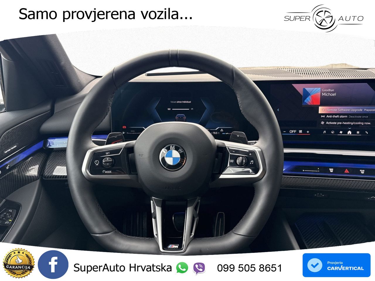 BMW 520i Touring (208 KS) Steptronic M Sport LED+GR SJED+ACC