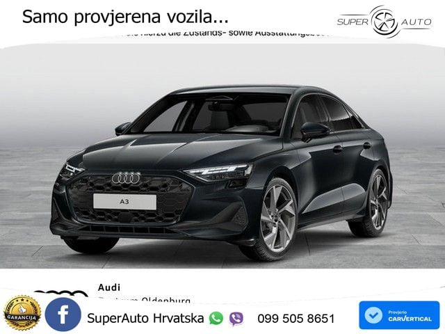 Audi A3 Limuzina 35 TFSI (150 KS) LED+GR SJED+ACC