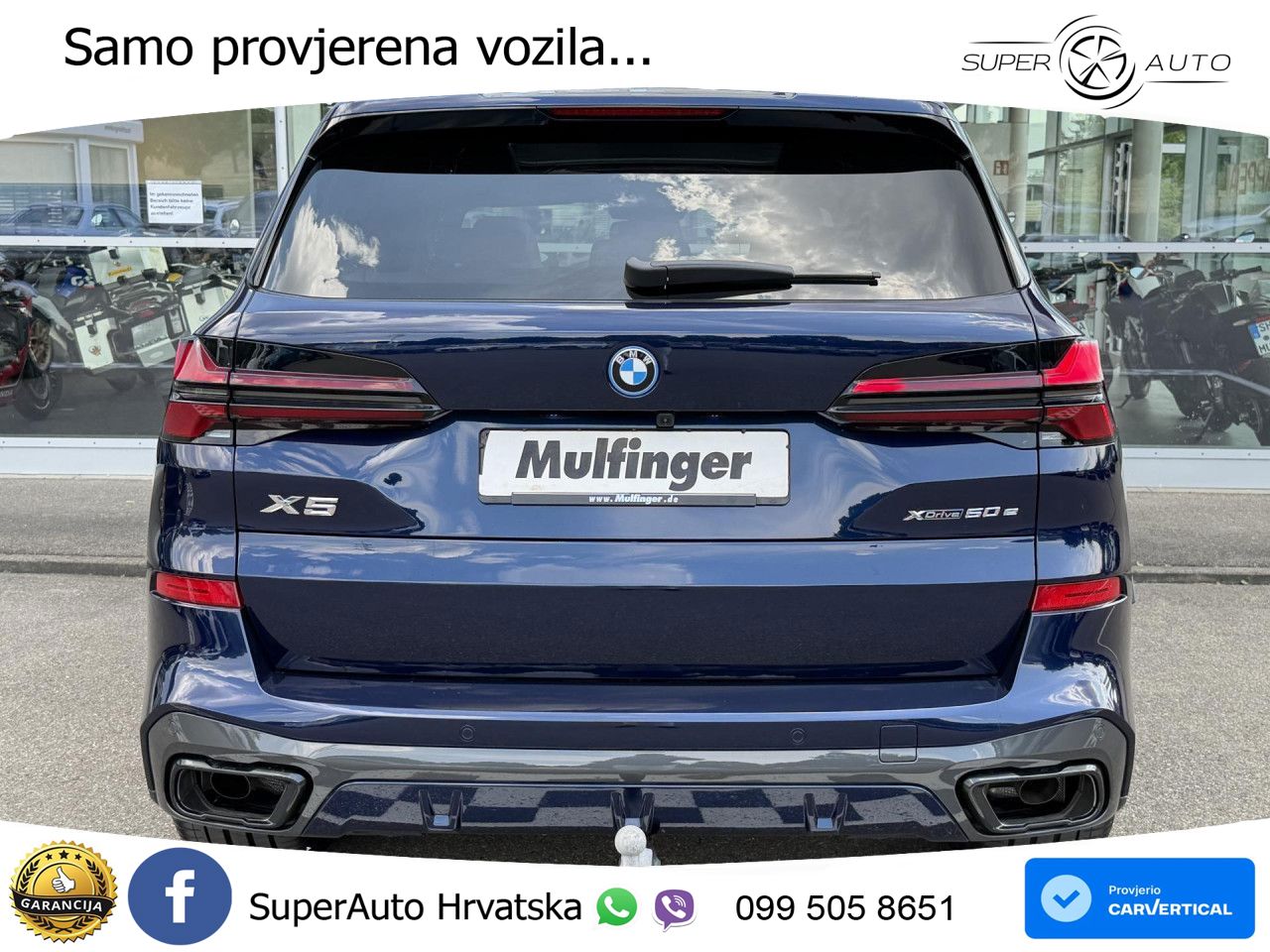 BMW X5 50e (489 KS) xDrive Steptronic M Sport ACC+HEAD+4xGR SJED+360+PANO