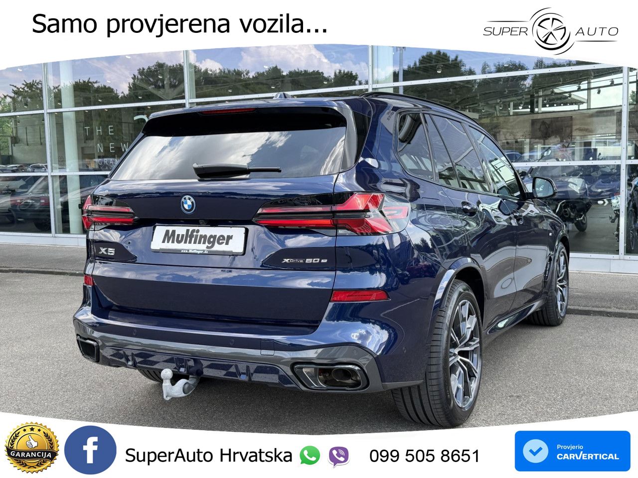 BMW X5 50e (489 KS) xDrive Steptronic M Sport ACC+HEAD+4xGR SJED+360+PANO