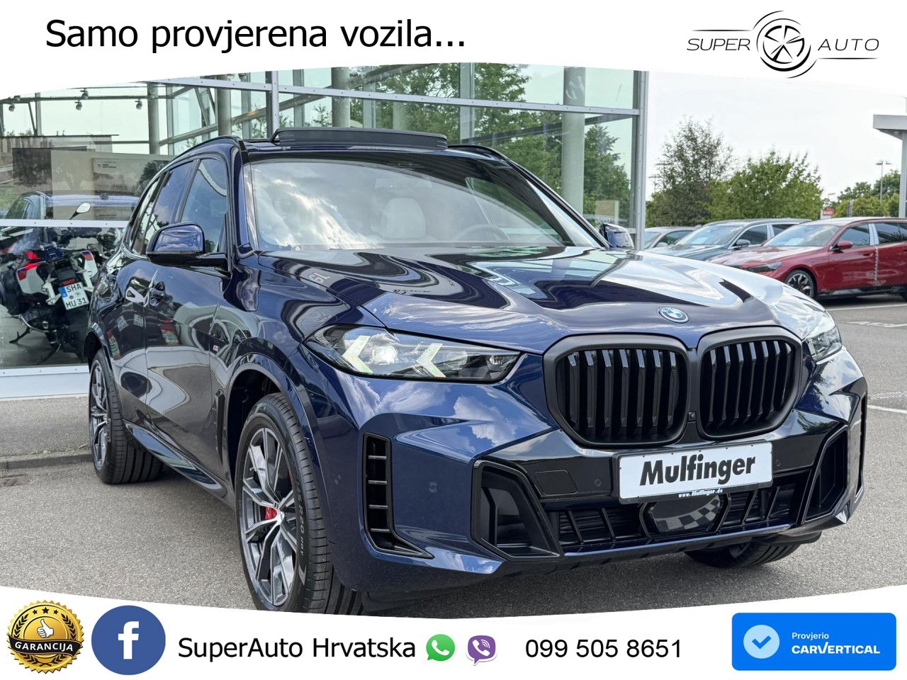 BMW X5 50e (489 KS) xDrive Steptronic M Sport ACC+HEAD+4xGR SJED+360+PANO