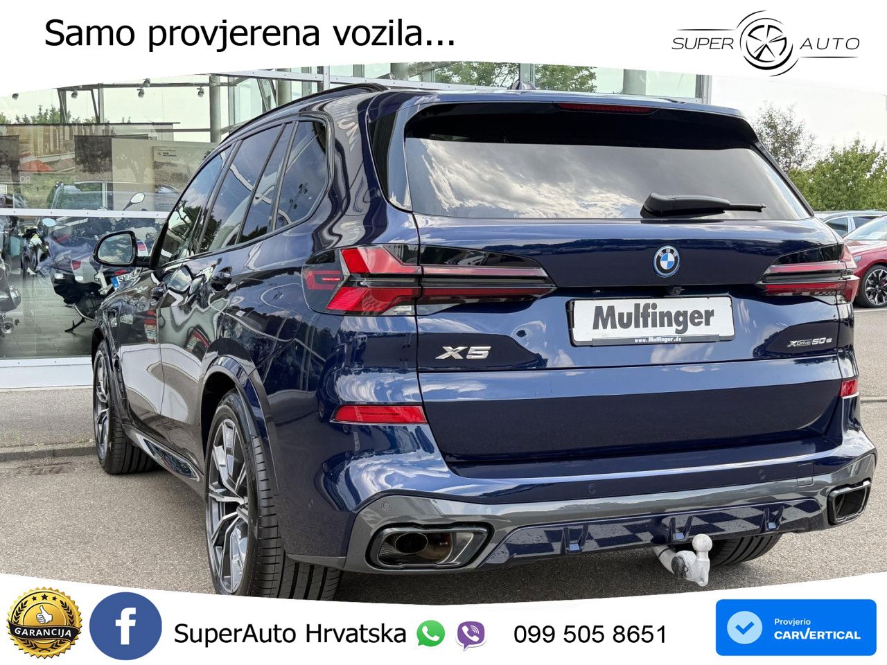 BMW X5 50e (489 KS) xDrive Steptronic M Sport ACC+HEAD+4xGR SJED+360+PANO