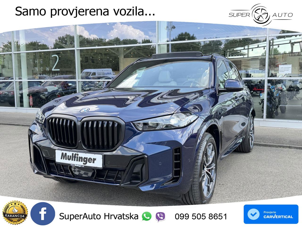 BMW X5 50e (489 KS) xDrive Steptronic M Sport ACC+HEAD+4xGR SJED+360+PANO