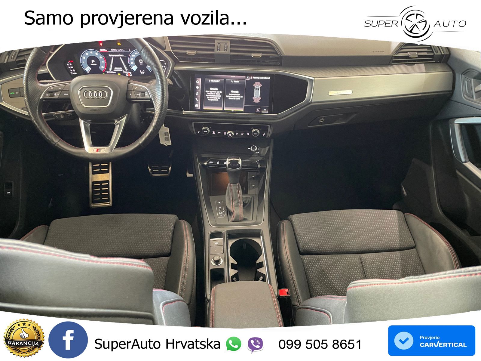 Audi Q3 II Sportback 40 TFSI (190 KS) quattro S tronic S line LED+GR SJED+ACC