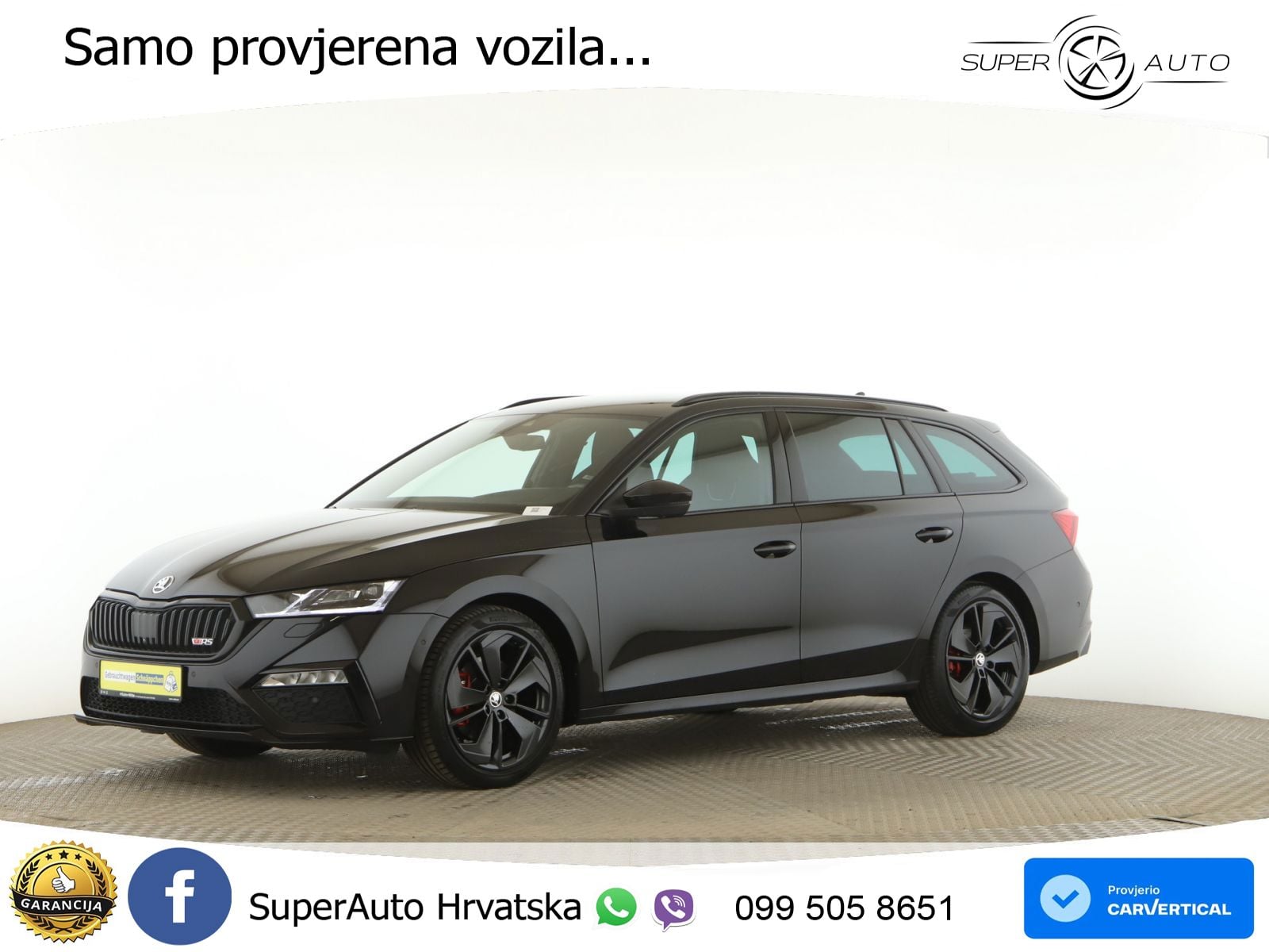 Škoda Octavia Combi RS 2.0 TDI (200 KS) 4x4 DSG LED+GR SJED+ACC