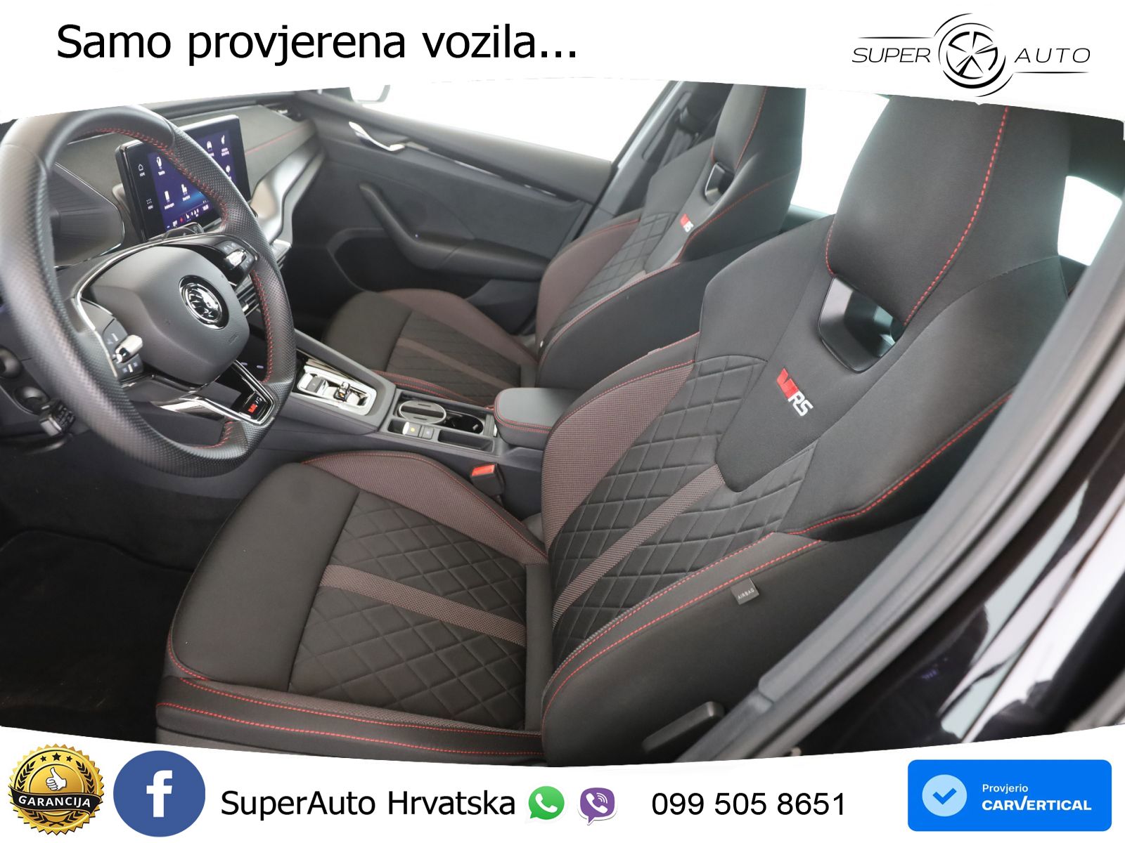 Škoda Octavia Combi RS 2.0 TDI (200 KS) 4x4 DSG LED+GR SJED+ACC