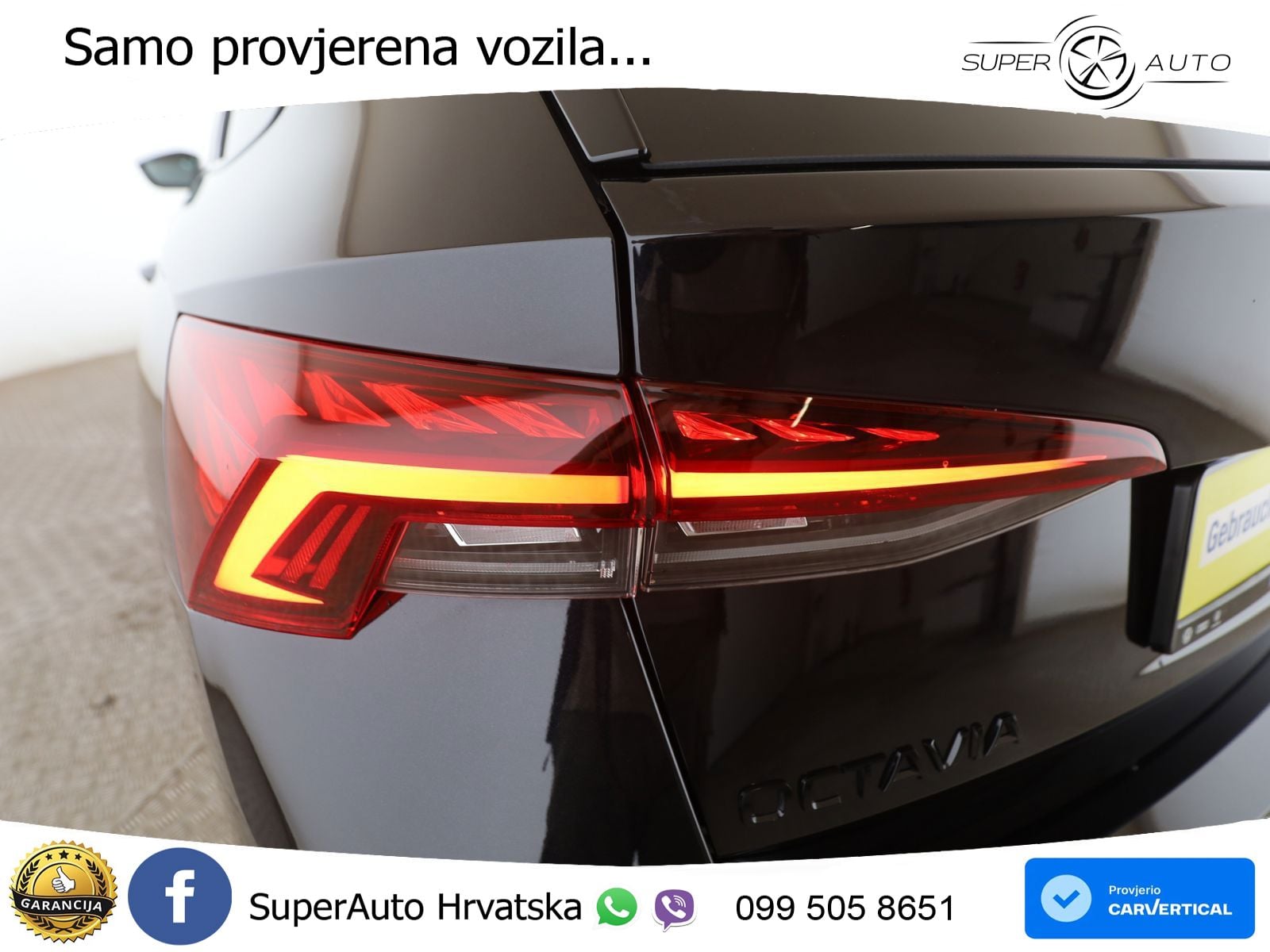 Škoda Octavia Combi RS 2.0 TDI (200 KS) 4x4 DSG LED+GR SJED+ACC