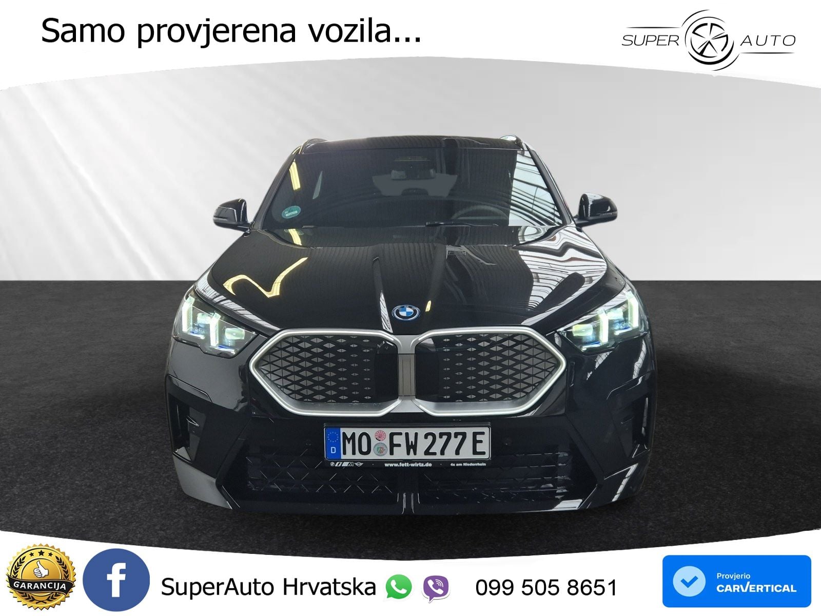 BMW iX2 66.5 kWh (204 KS) eDrive20