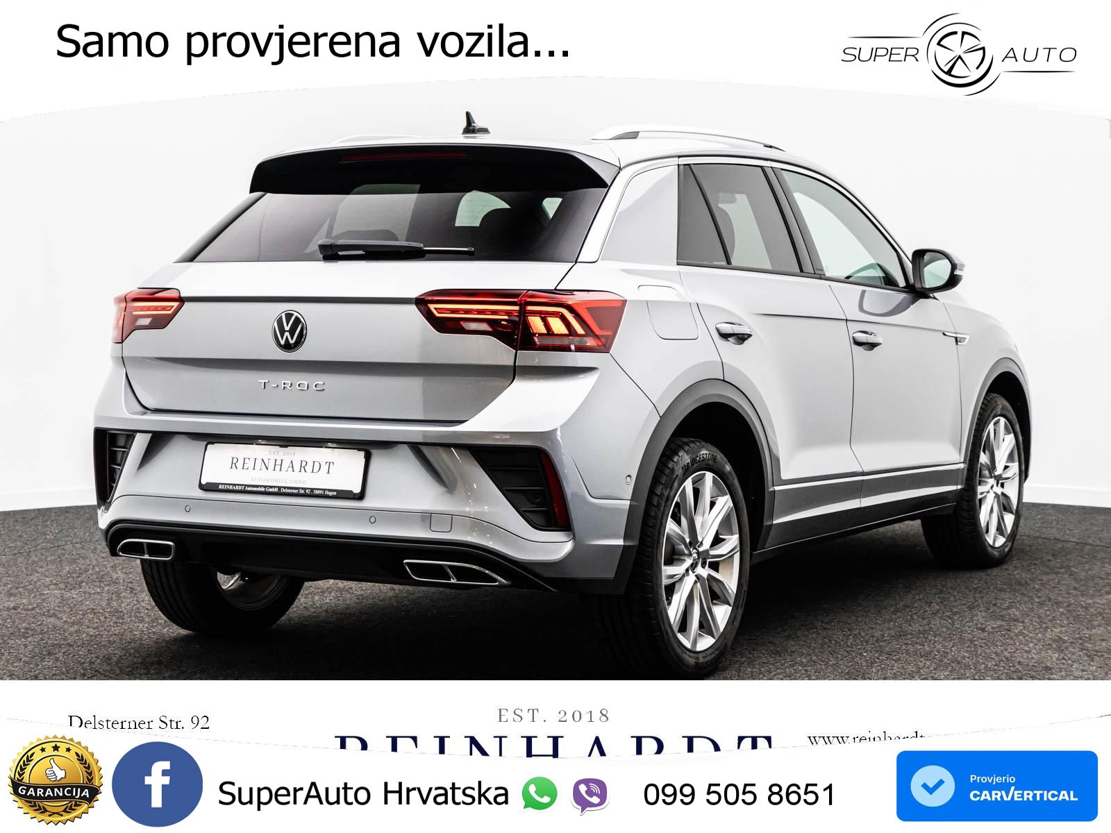 Volkswagen T-Roc I 1.5 TSI (150 KS) DSG LED+GR SJED+ACC